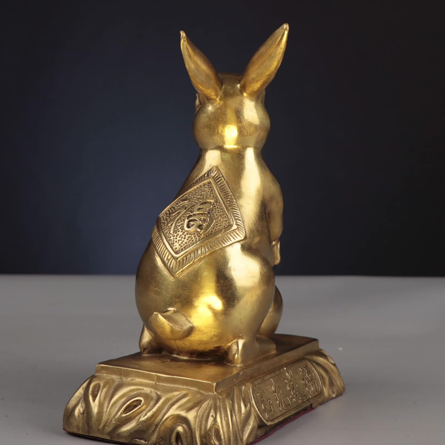 Usoway Collectible Copper Rabbit for Home Dcor