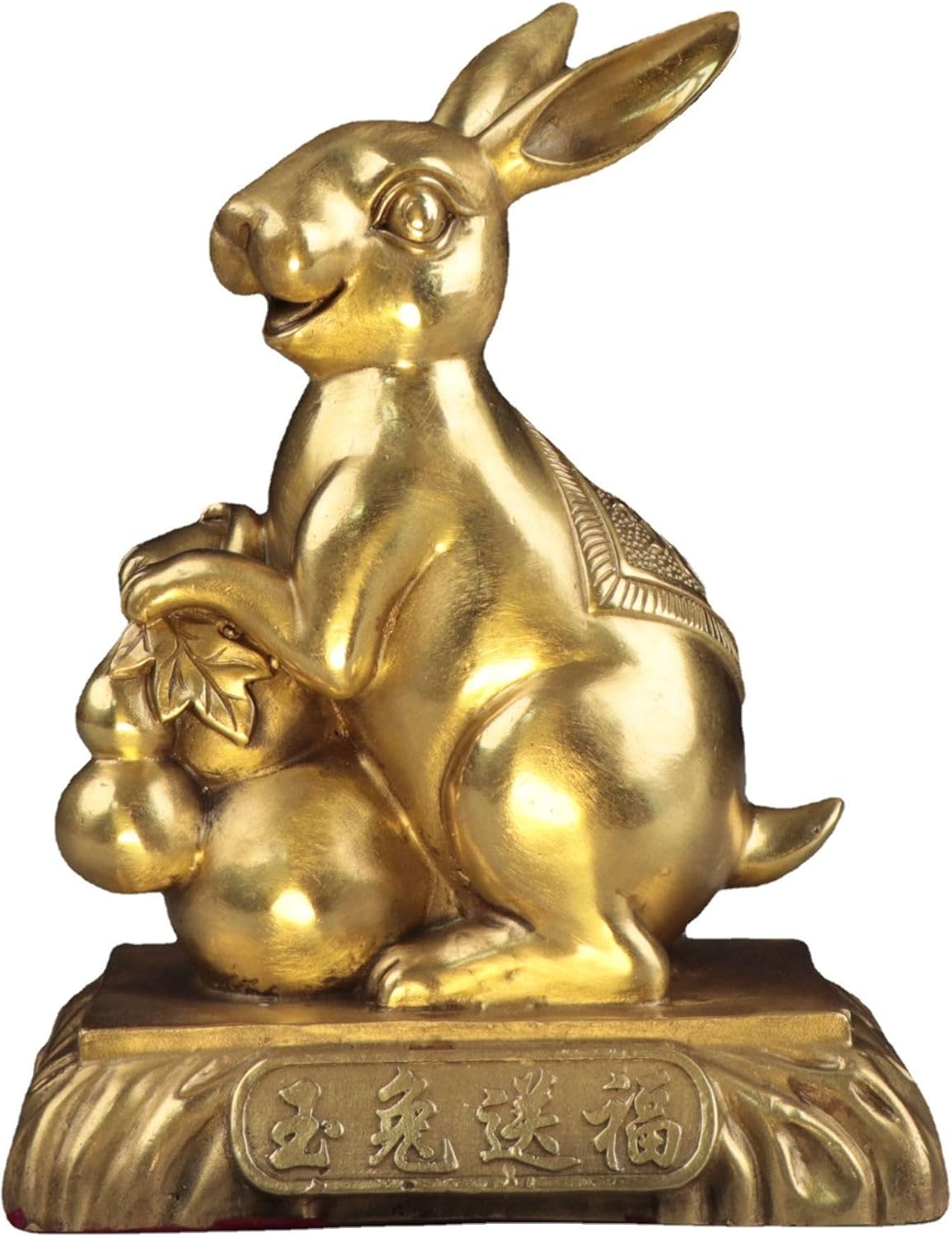 Usoway Collectible Copper Rabbit for Home Dcor