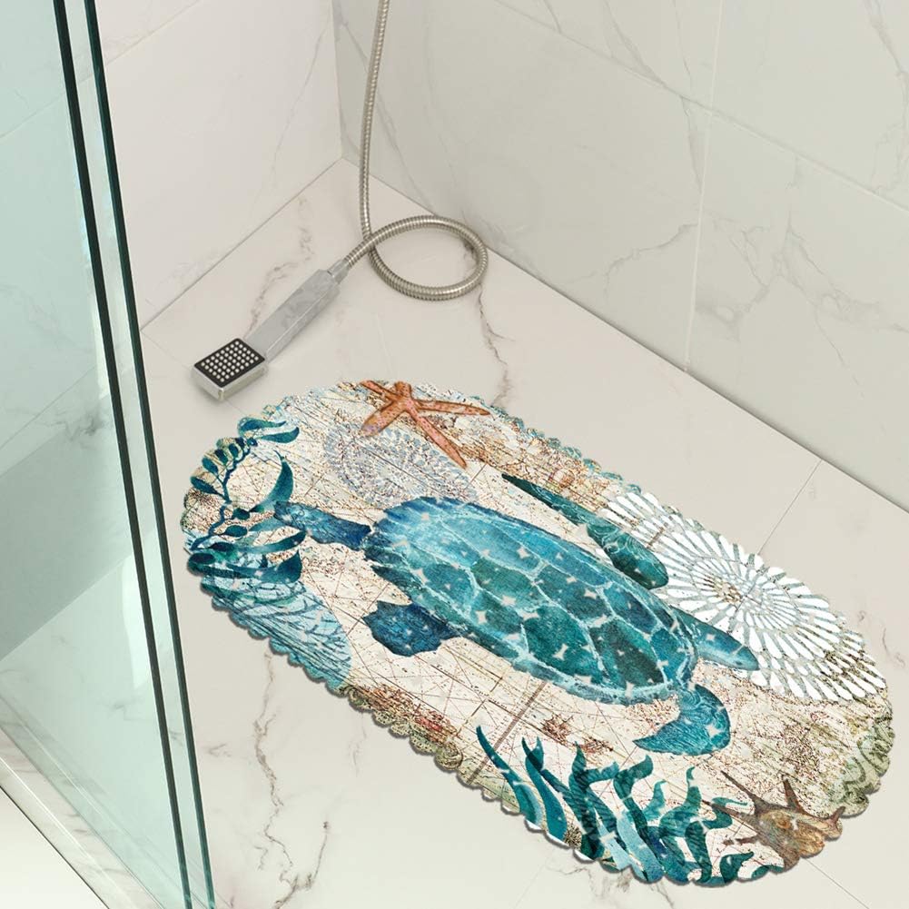 MOLFUJ Non-Slip Bathtub Mat with Suction Cups