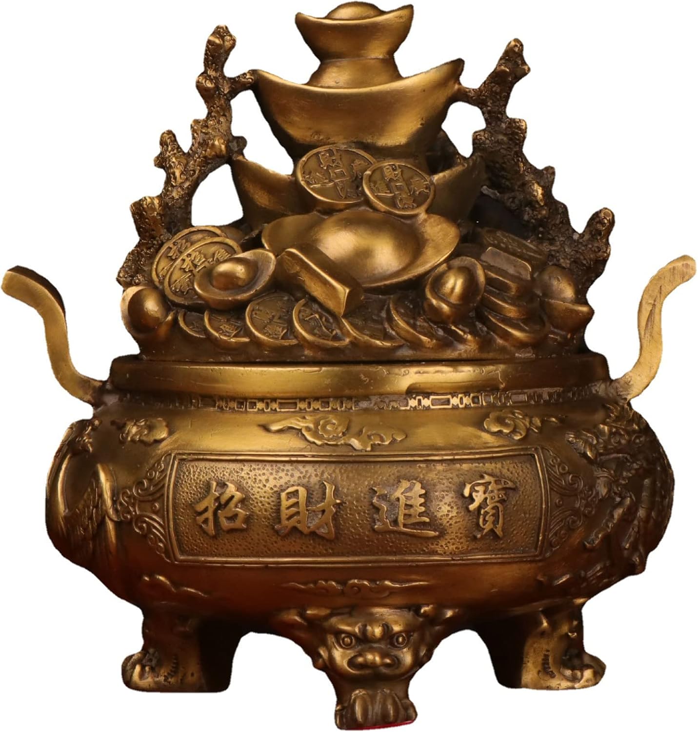 Usoway Copper Wealth Basin Collectible Figurine