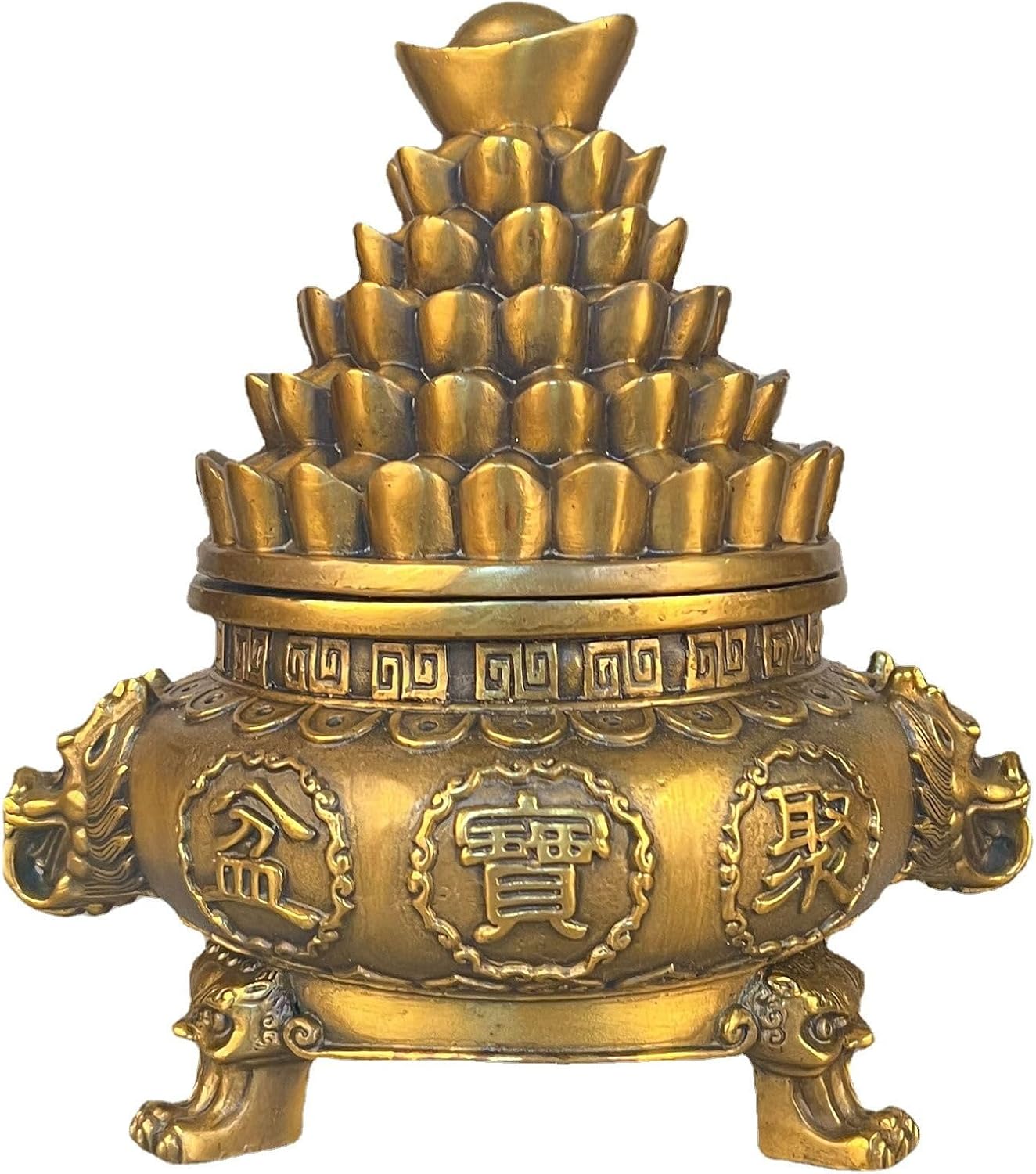 Usoway Copper Wealth Accumulator Figurine