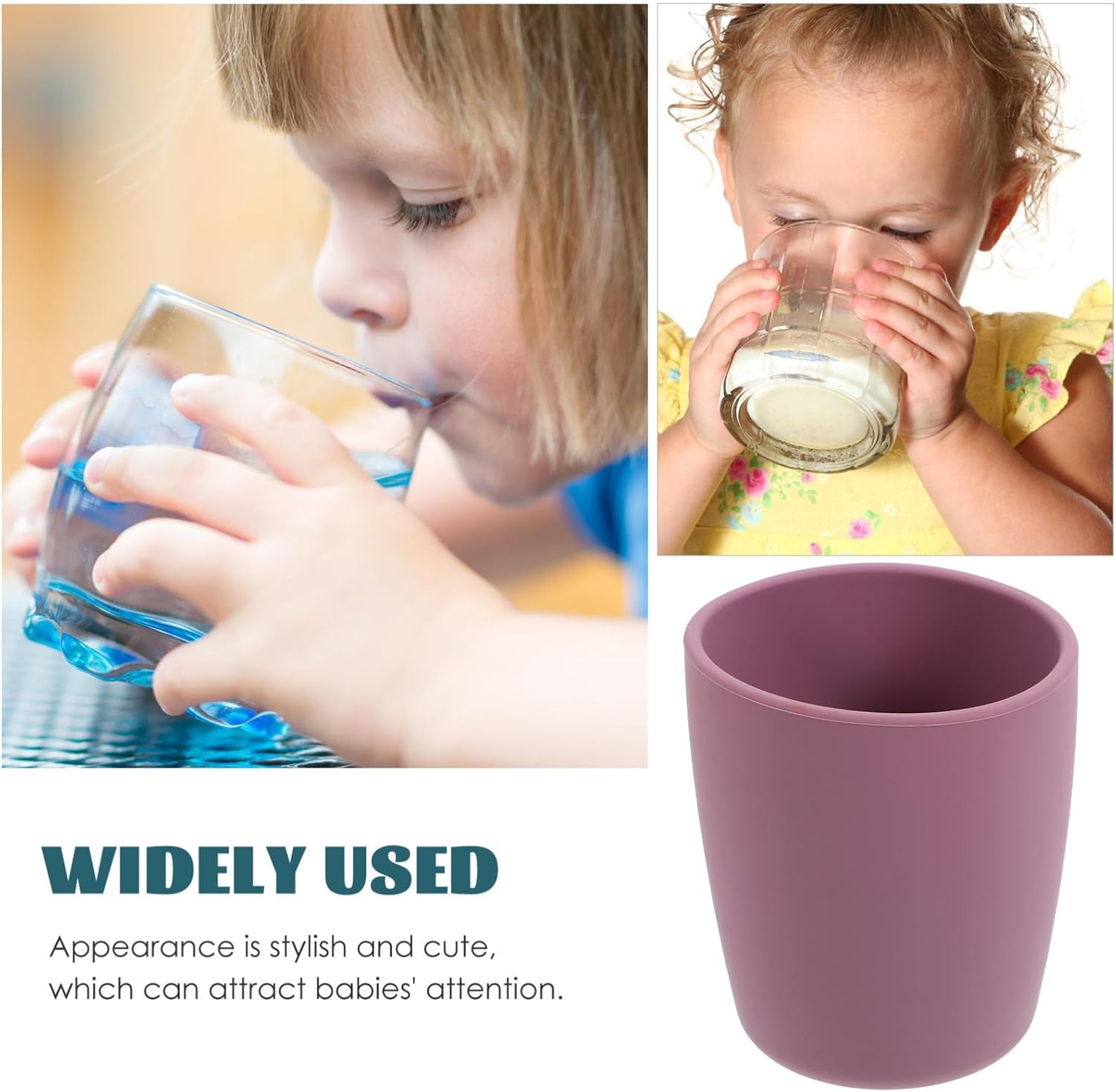 FONDOTIN Silicone Leakproof Cup for Bathroom Training
