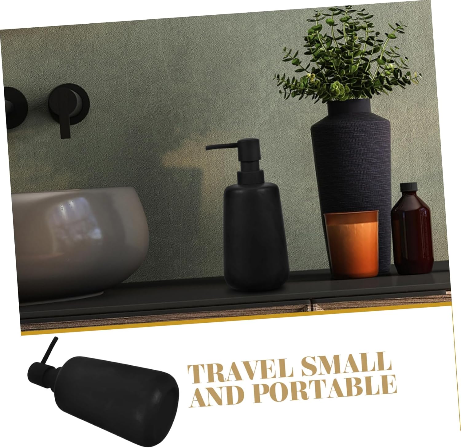 Holibanna Modern Lotion and Shampoo Dispenser