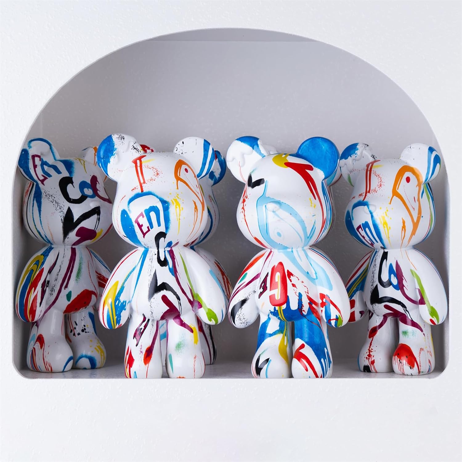 Bear Sculpture Resin Animal Statue for Home Decor