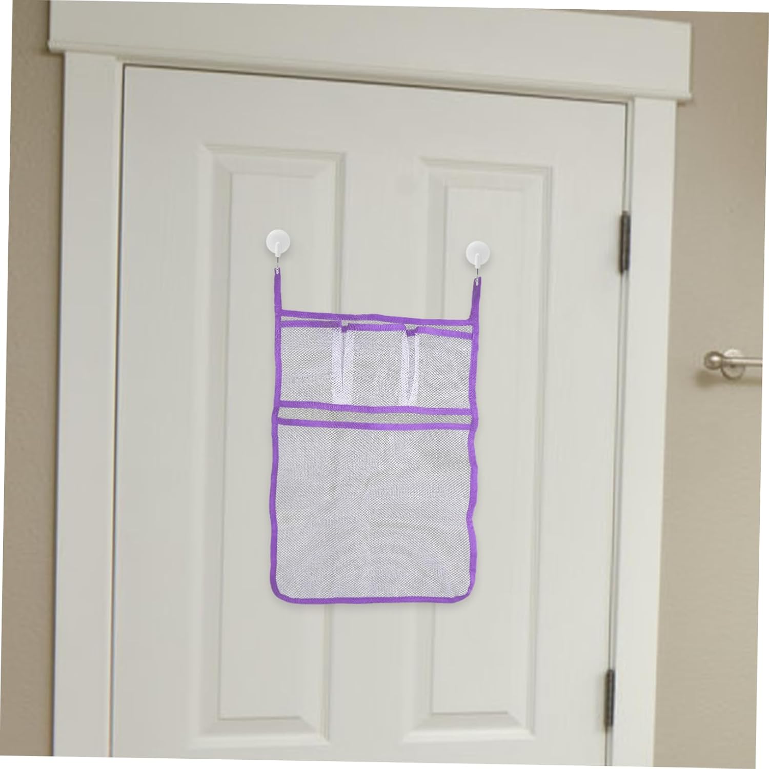 HEALLILY Hanging Shower Organizer Bag with Mesh Storage