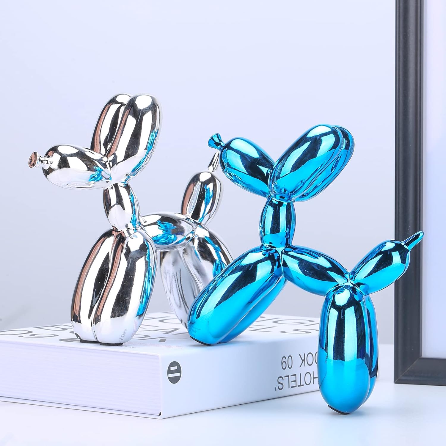 Balloon Dog Sculpture Modern Home Decor Statues