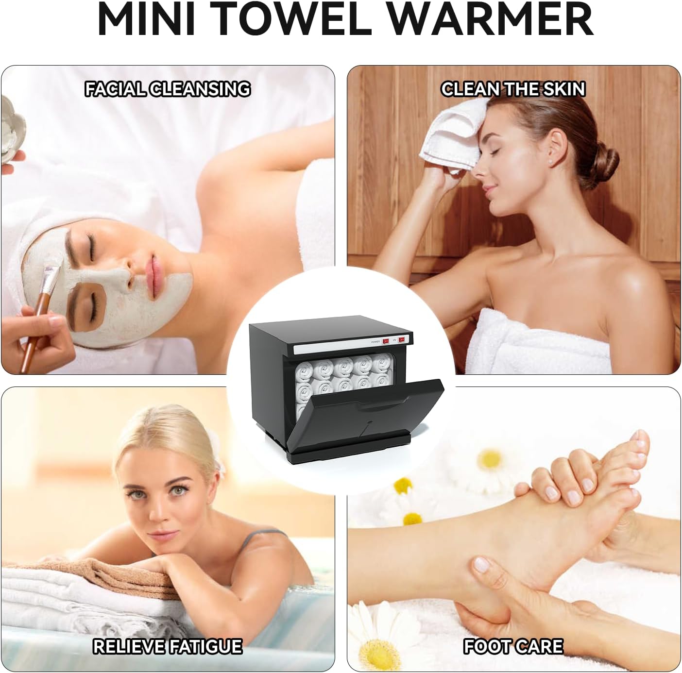 VERYTOP 8L Hot Towel Warmer for Spa and Salon