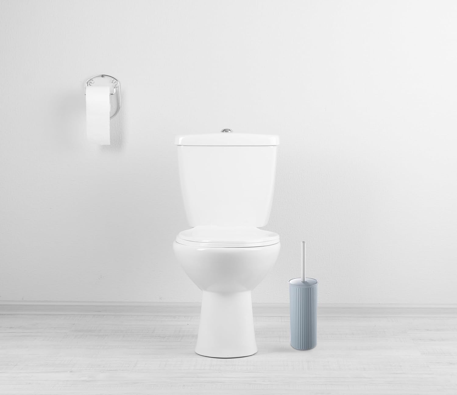 Superio Decorative Toilet Brush Set Blue 2 Pack