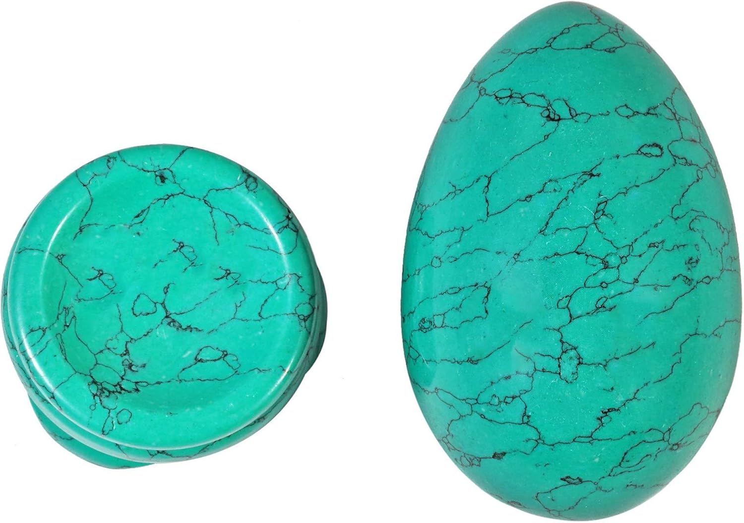 Amogeeli Healing Crystal Egg with Stone Stand 1