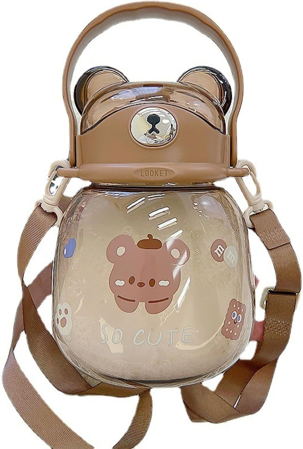 MBETA Bear Water Cup for Girls Summer Portable