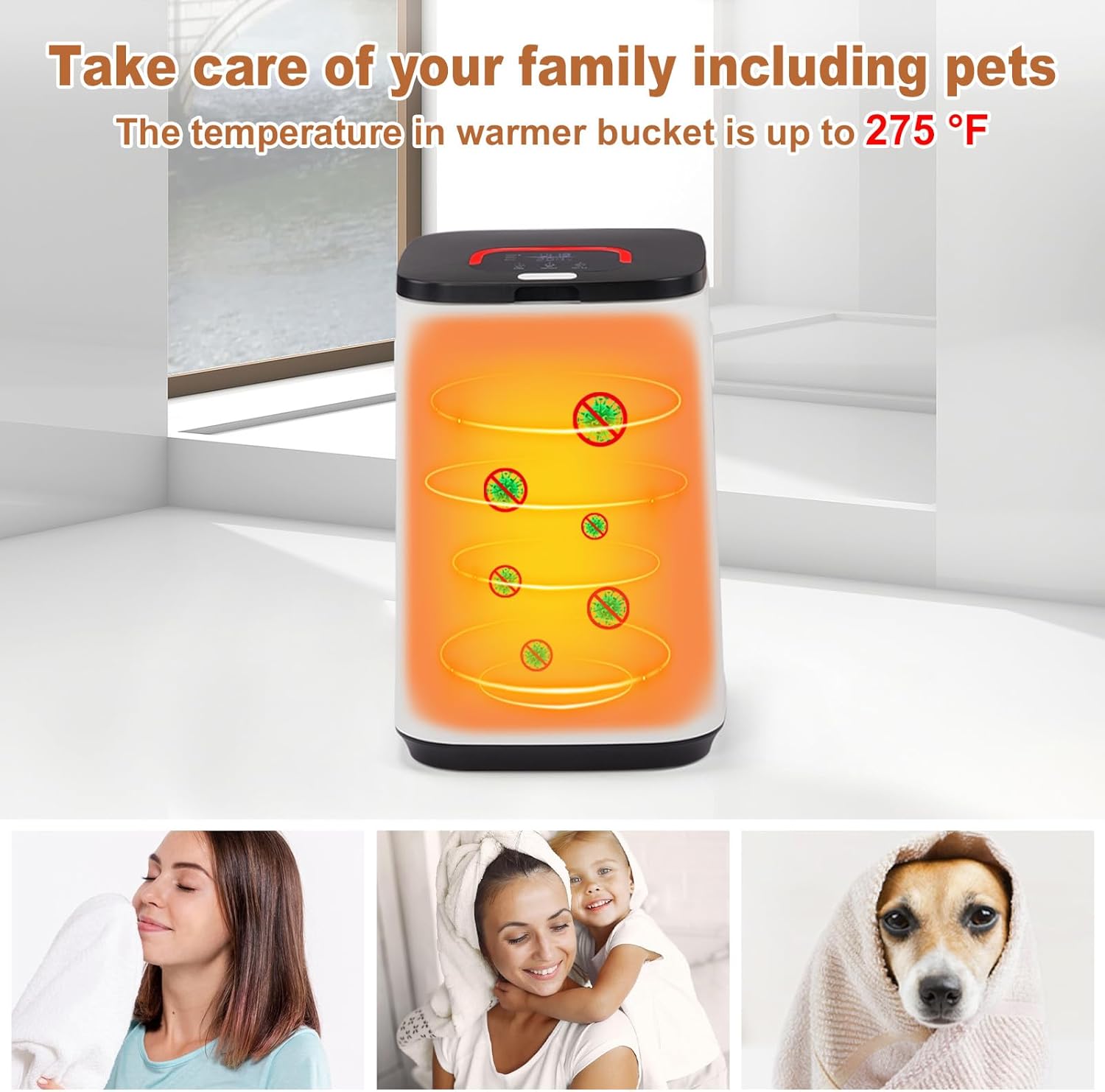 22L Electric Towel Warmer with Aromatherapy 1