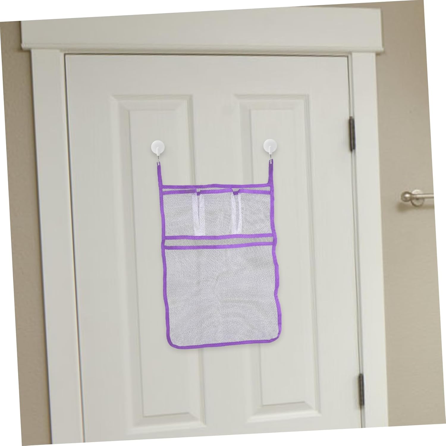 FELTECHELECTR Bathroom Shower Organizer Mesh Bag