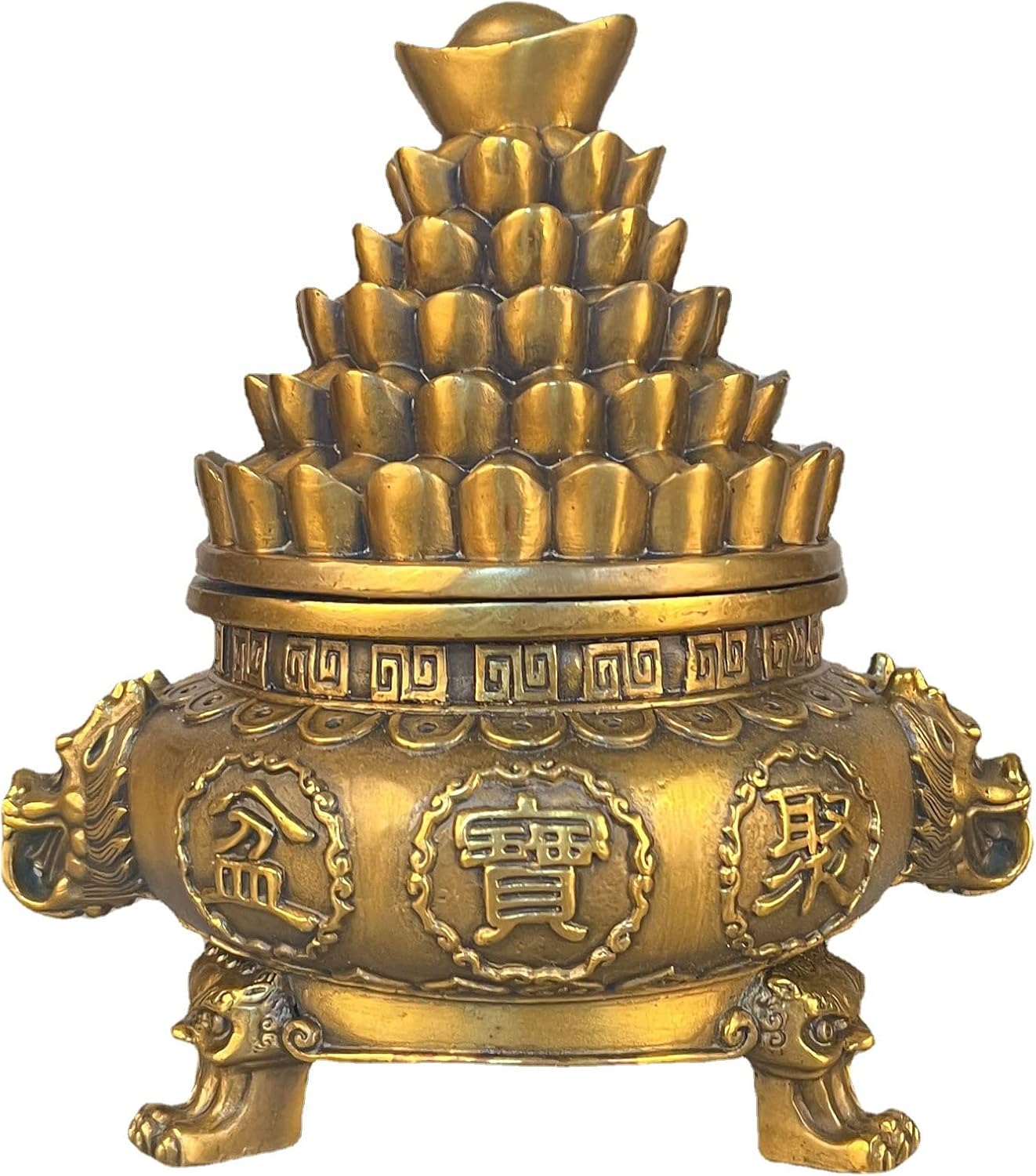 Usoway Copper Wealth Accumulator Figurine