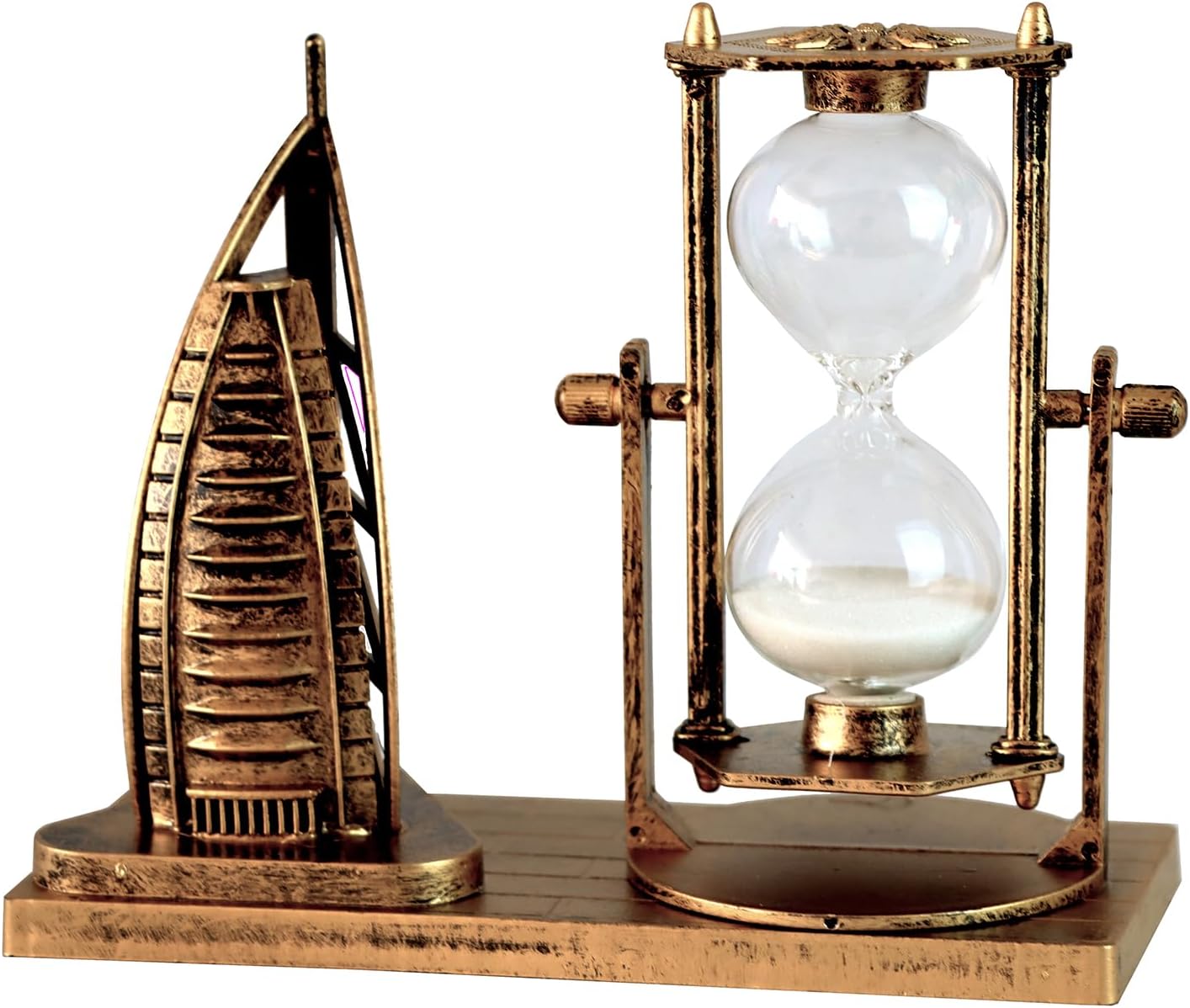 Burj Al Arab Statue with Hourglass Decor