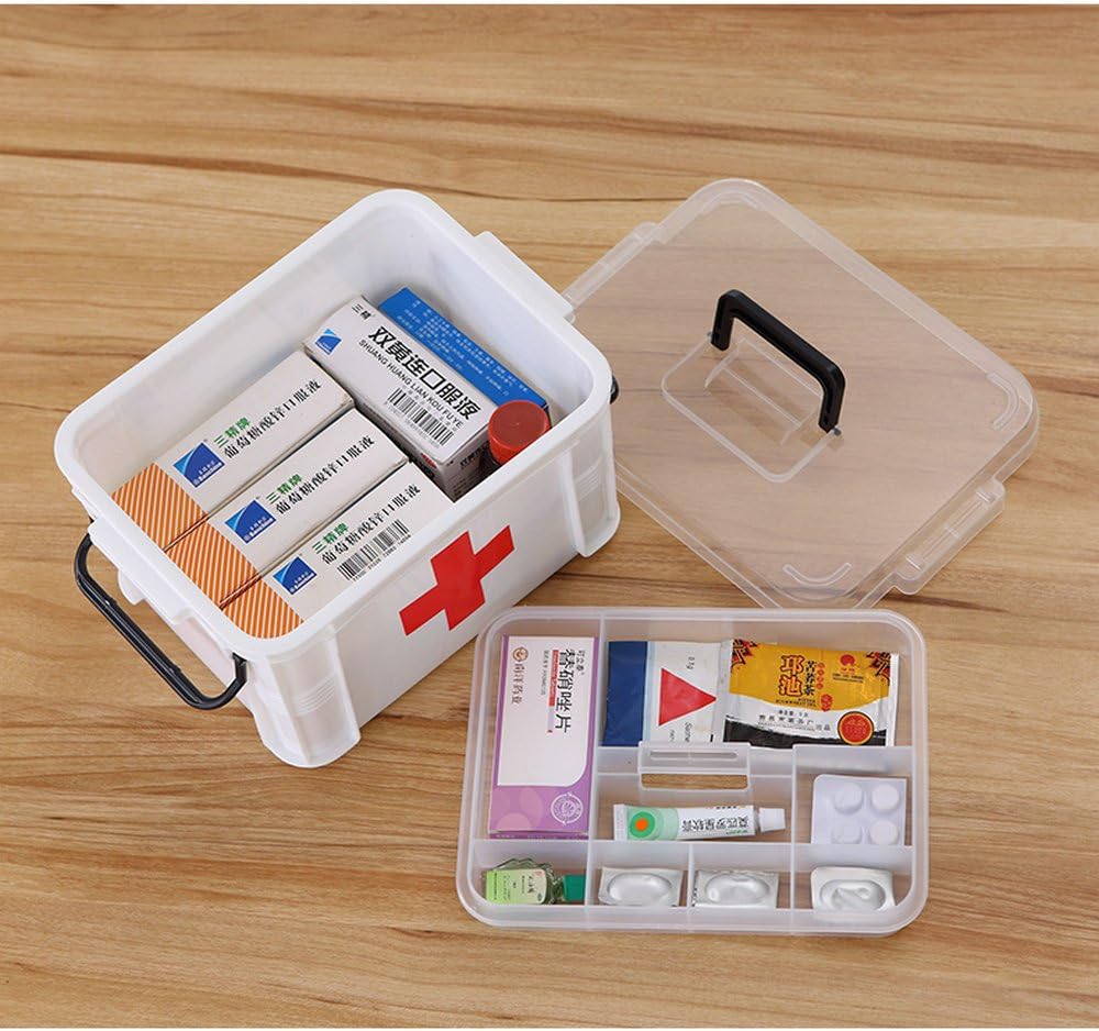 BEESS First Aid Kit Medicine Cabinet for Home Use