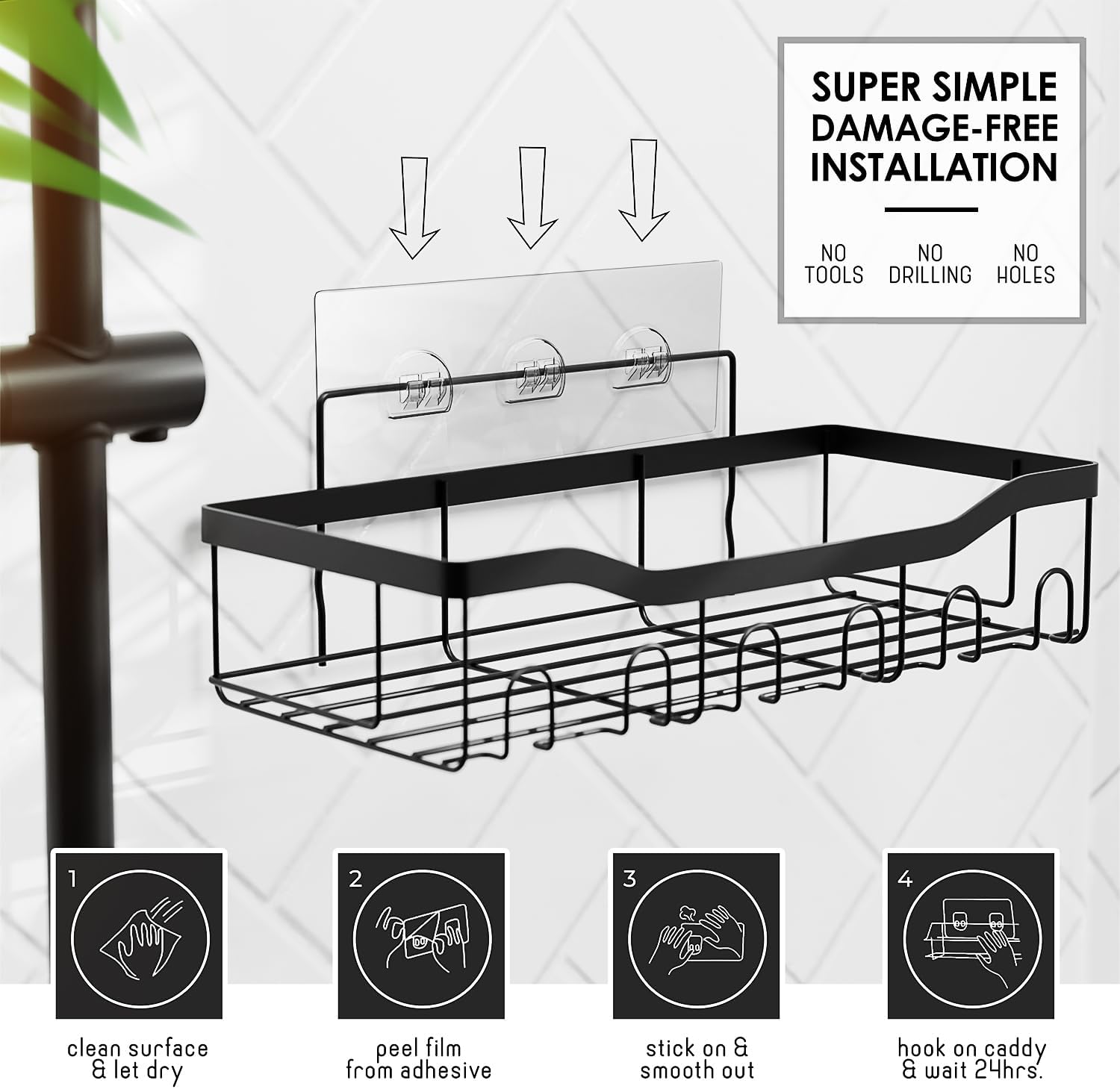 Clara Clark 27PC Hunter Green Bathroom Accessory Set