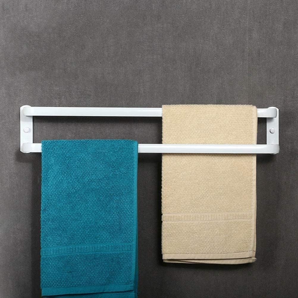 ALDEPO Multilayer Aluminum Towel Rack with 2 Hooks