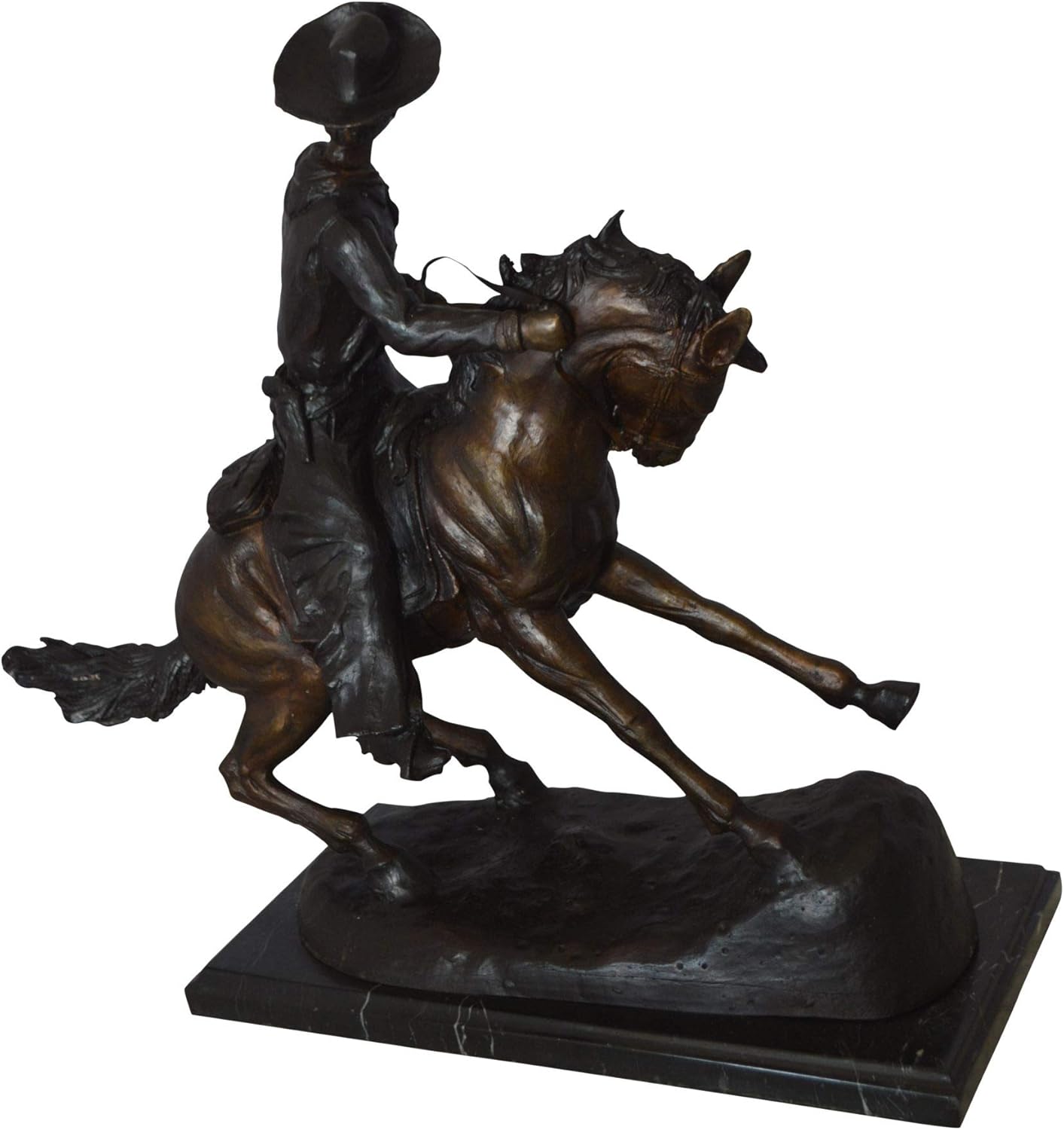 Remington Cowboy Statue 24x9x23 Inches