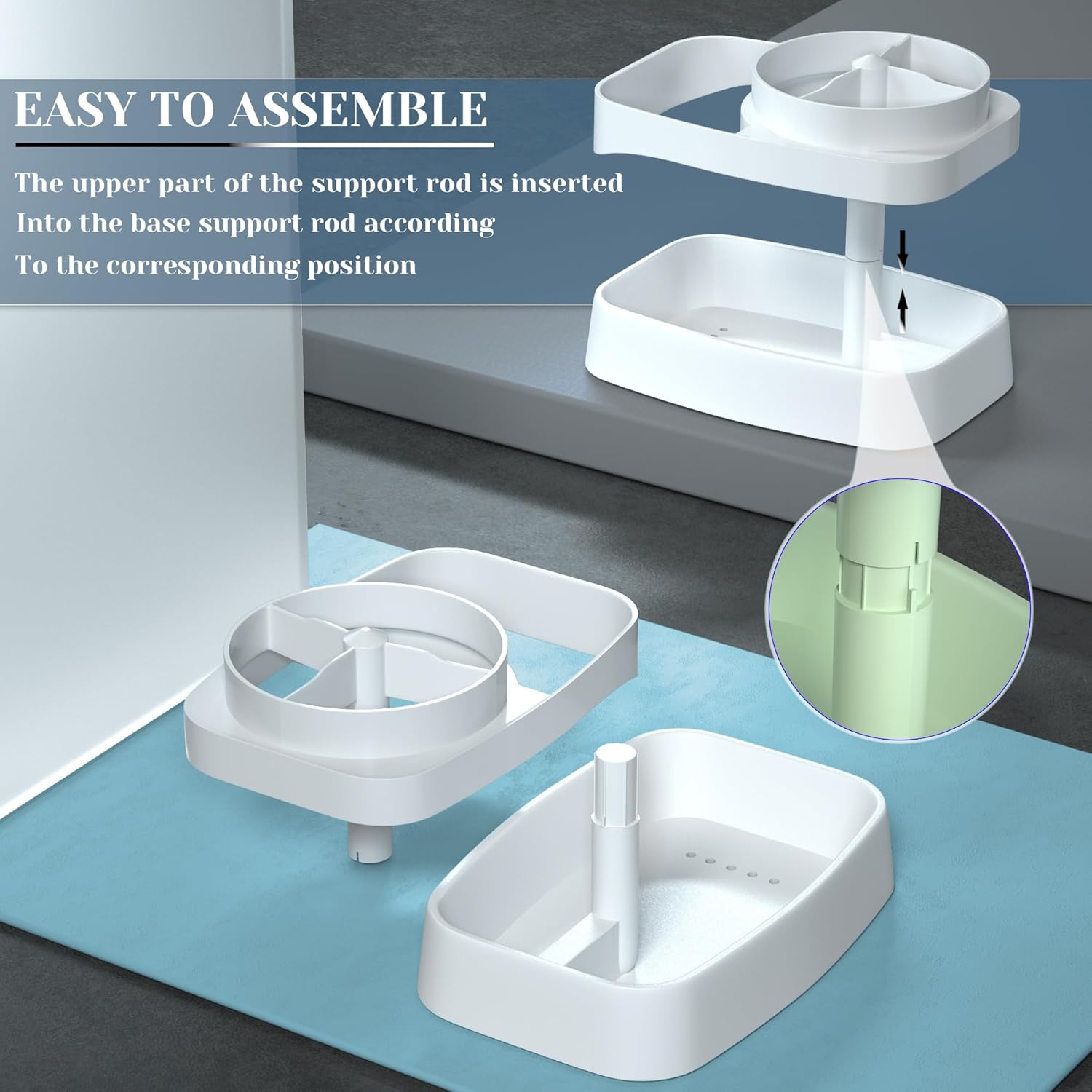CRKIOB Family Toothbrush Holder with Drainage and Ventilation 1