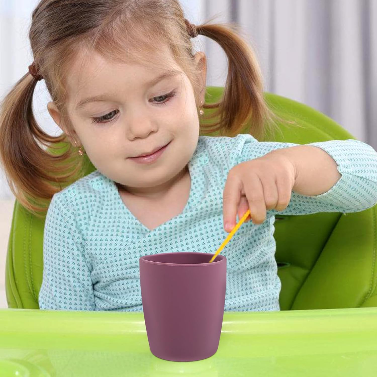 FONDOTIN Silicone Leakproof Cup for Bathroom Training