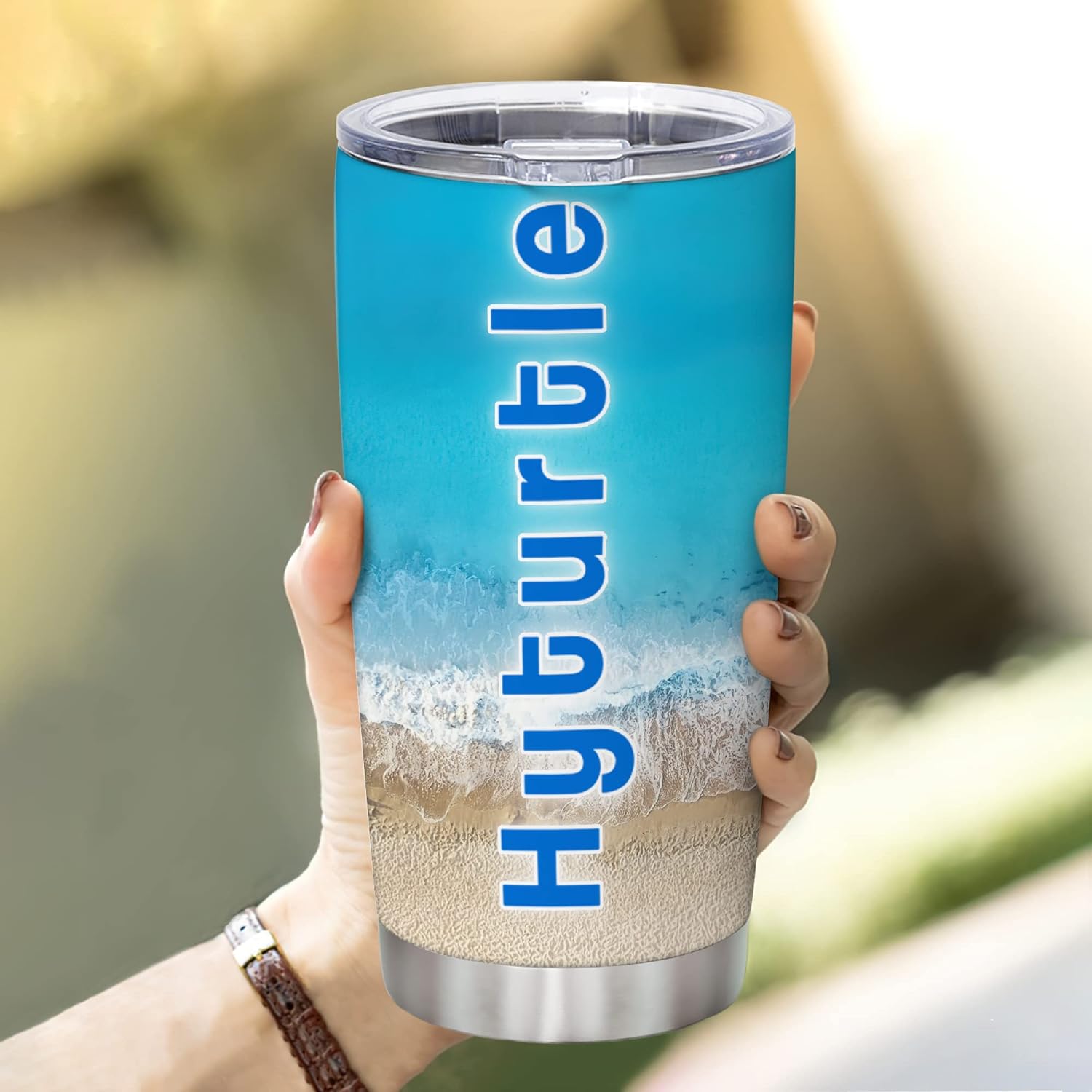 Hyturtle Personalized Baseball Tumbler 20oz