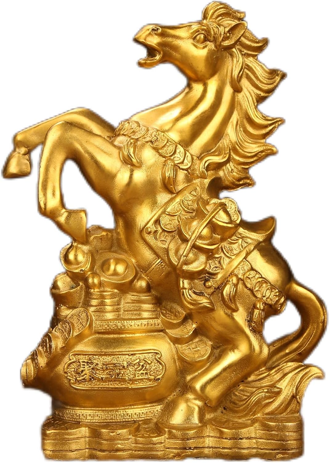 Usoway Pure Bronze Wealth God Ornament Decor