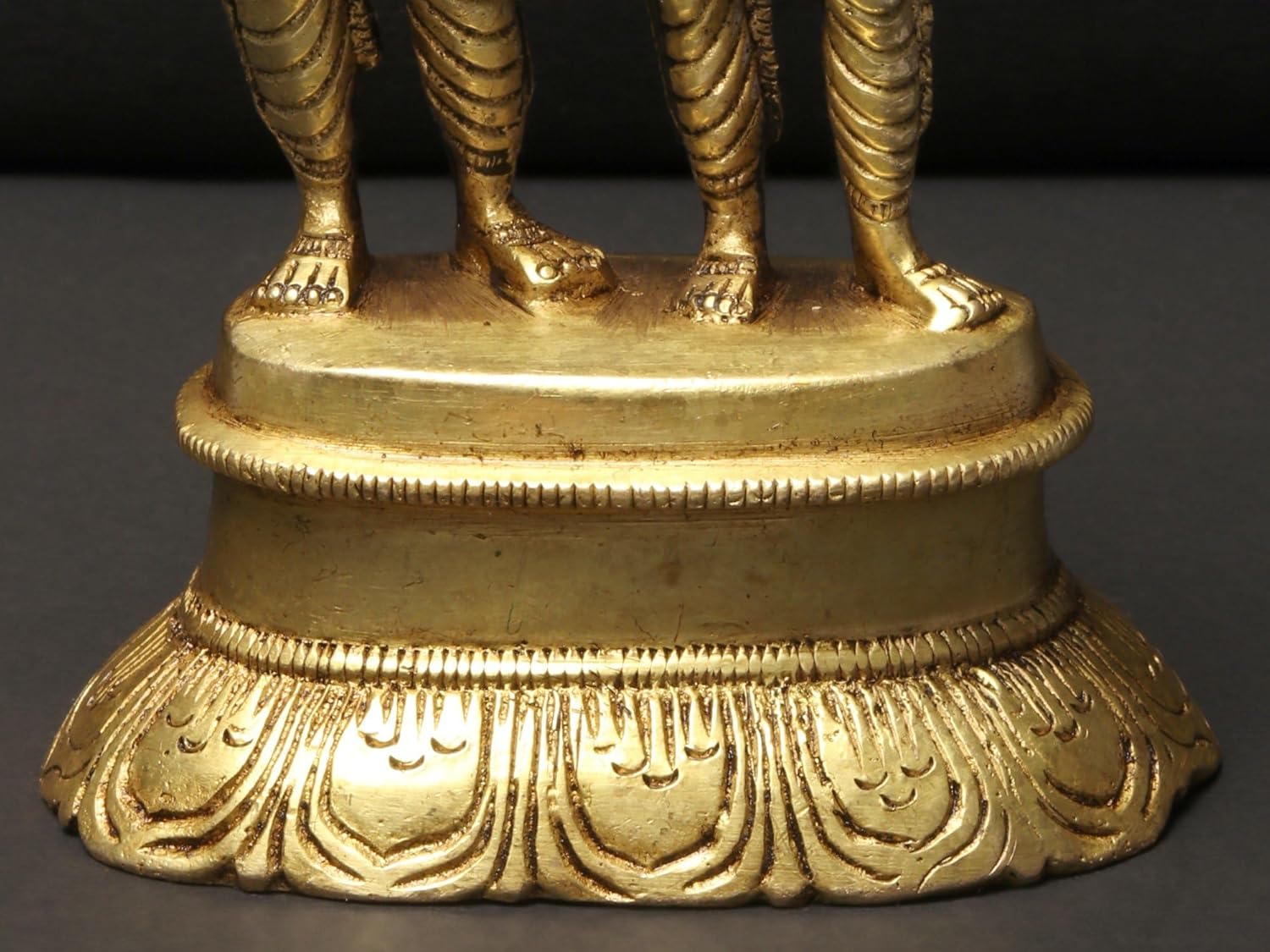 5-Inch Dancing Lord Shiva Parvati Brass Statue