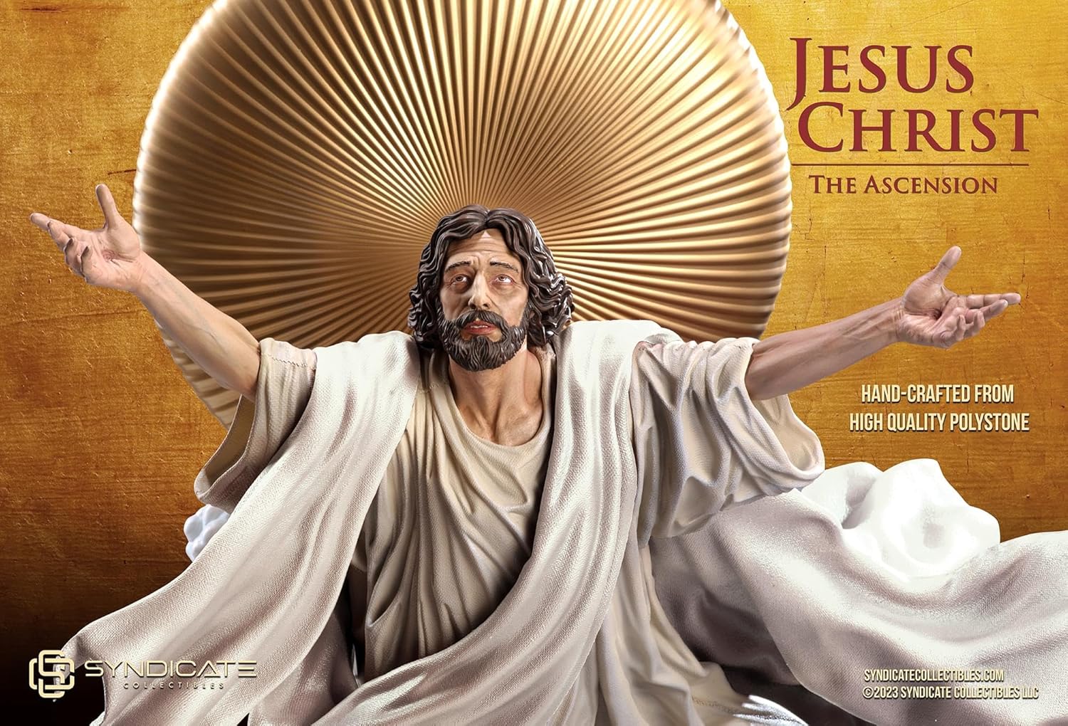 The Ascension of Jesus Christ 14 Scale Polystone Statue 1
