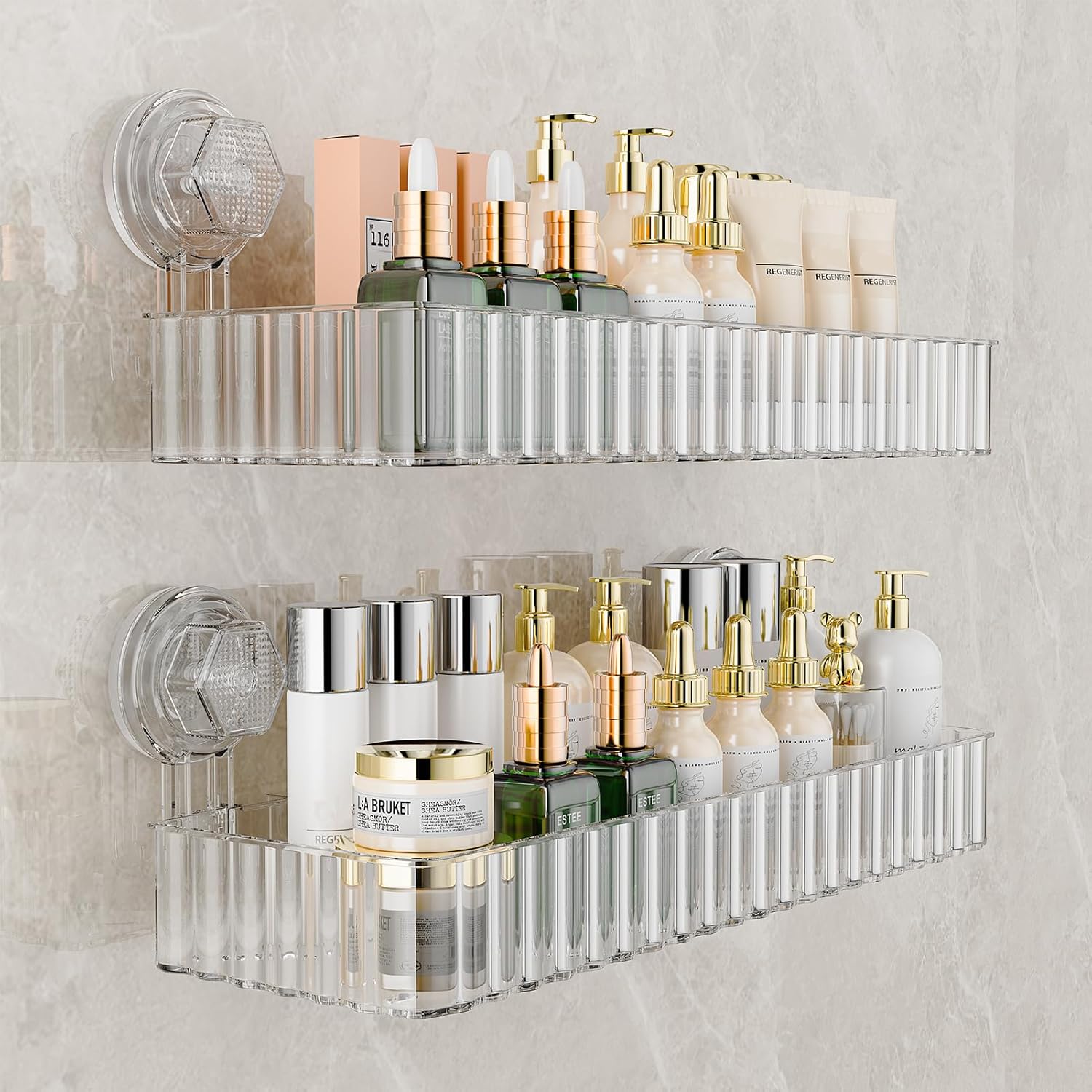 Ankoox Removable Suction Cup Shower Caddy