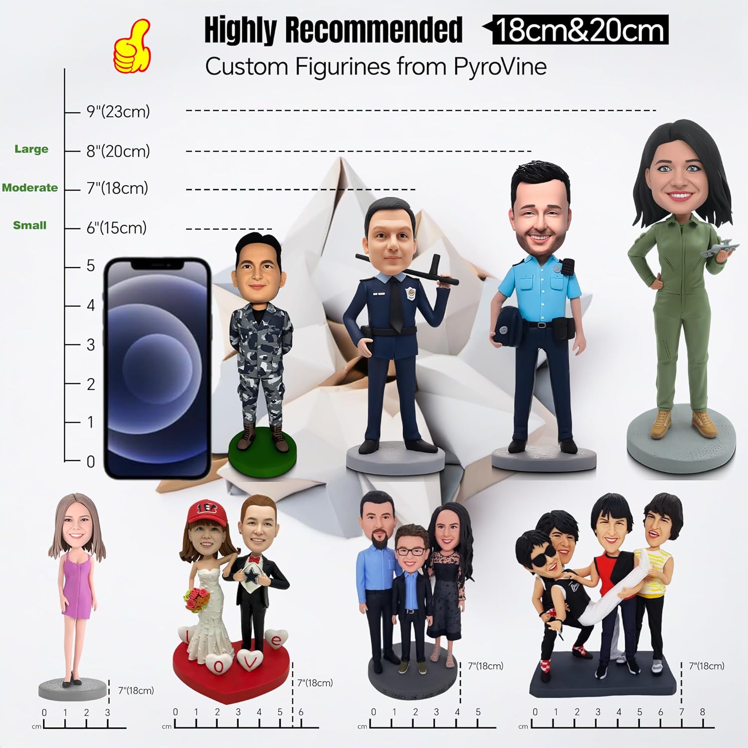 Custom Military Bobblehead Figure - Personalized for Boyfriend Gift
