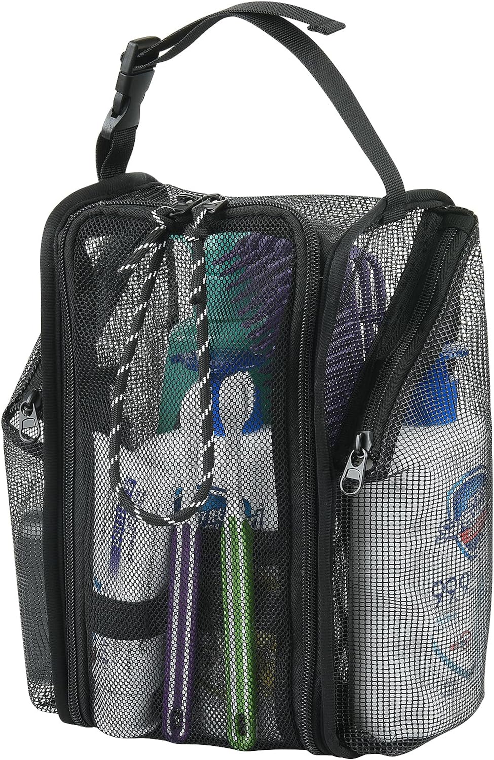 Cosmos Mesh Shower Caddy Portable Toiletry Bag
