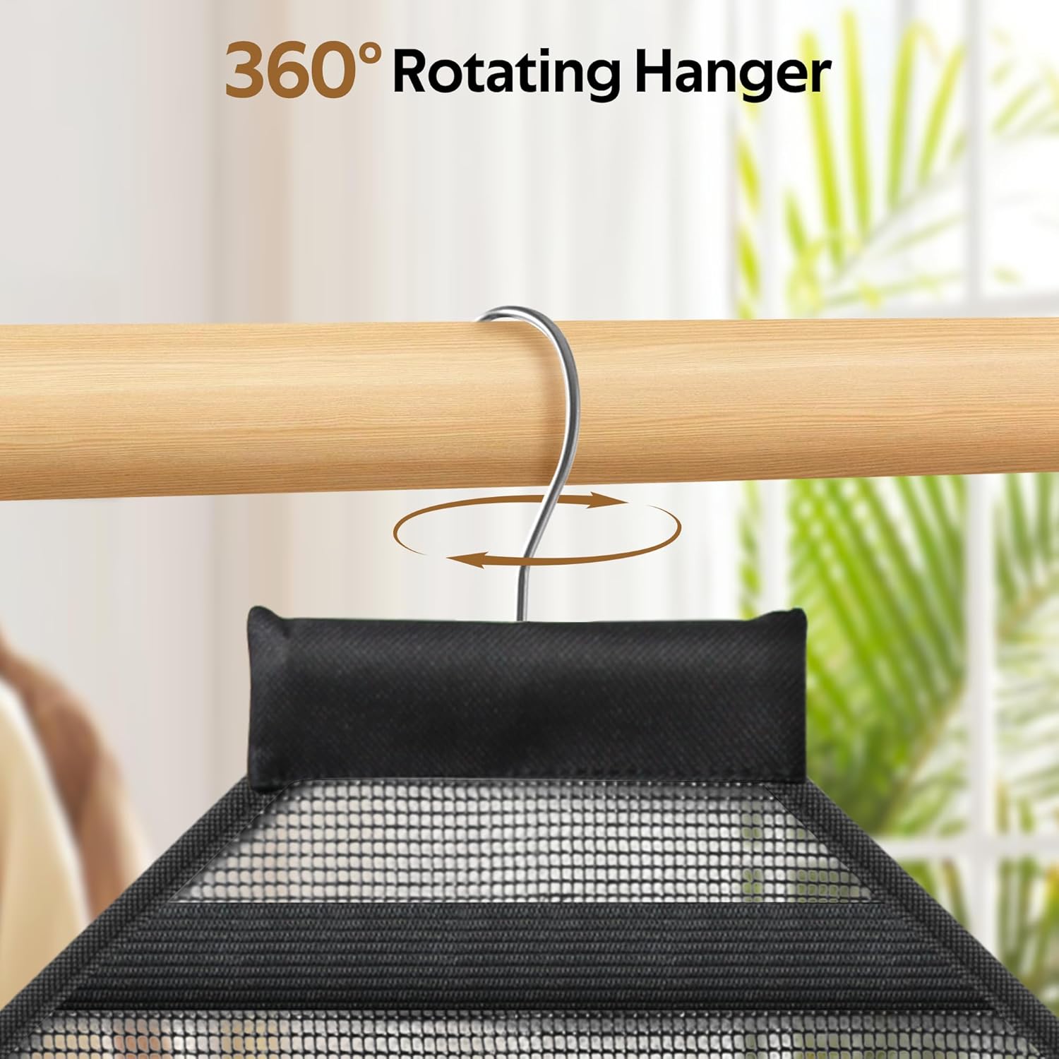 MISSLO Mesh Shower Caddy with Rotatable Hanger