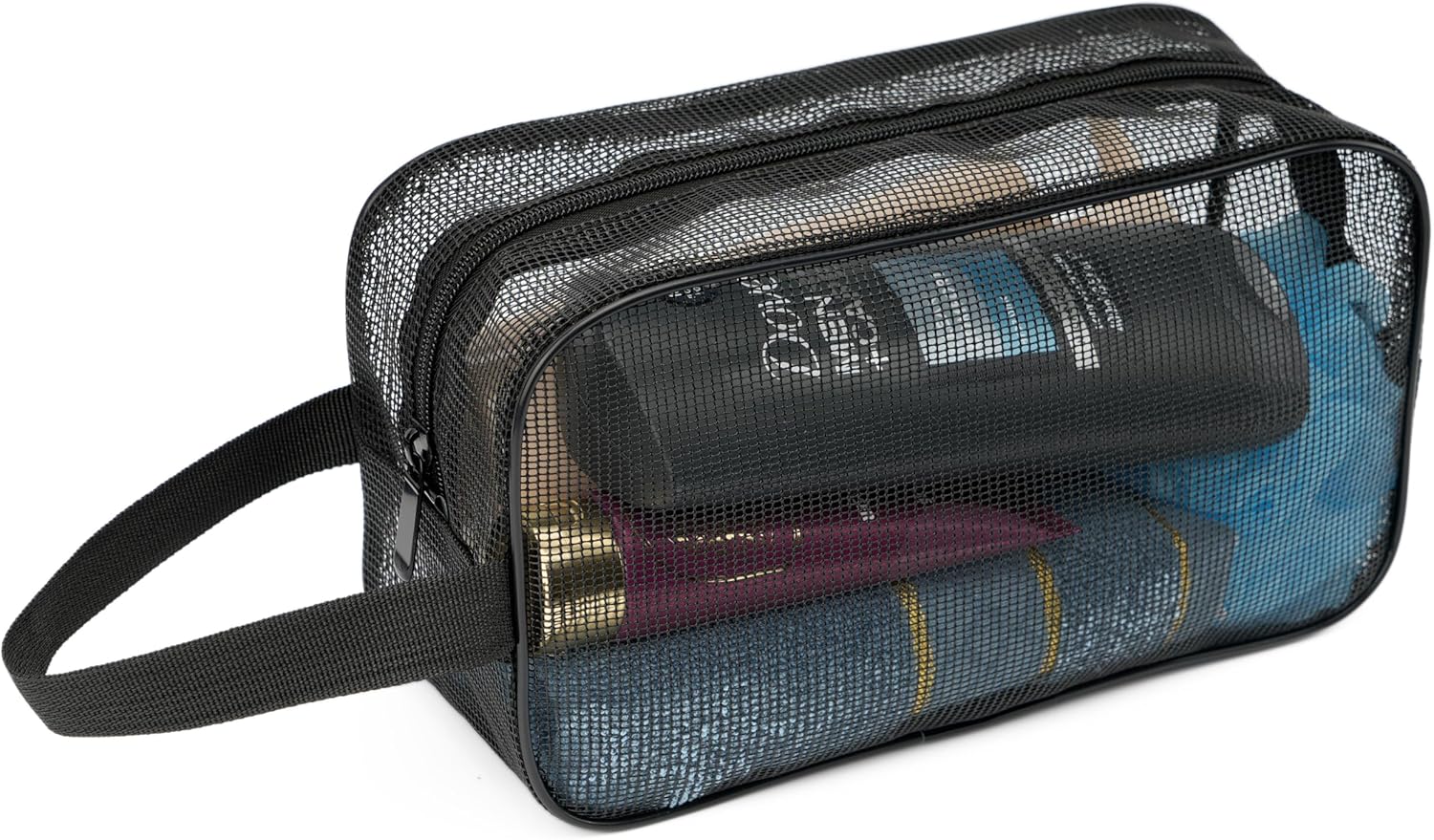REDSINDA Mesh Shower Caddy Bag for Travel and Gym