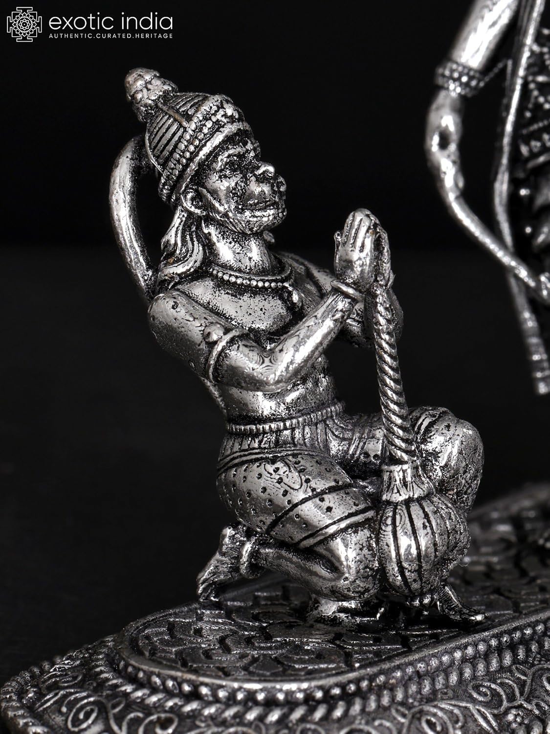 Exotic India Superfine Ram Darbar Brass Statue 1