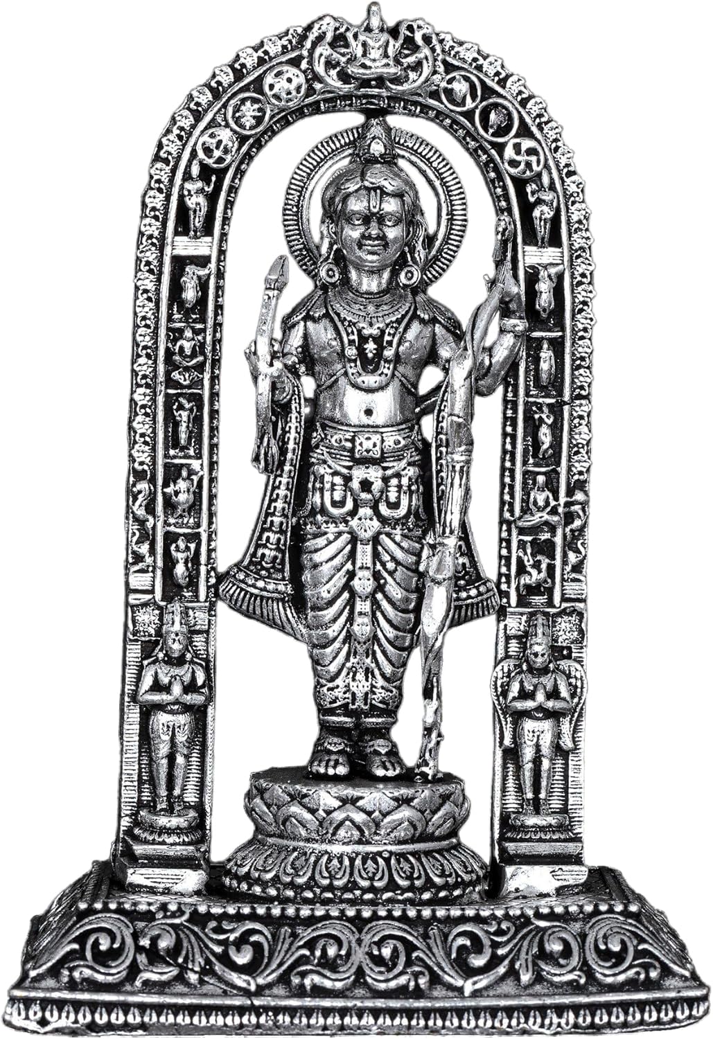 Exotic India Shri Ram Lalla Brass Statue
