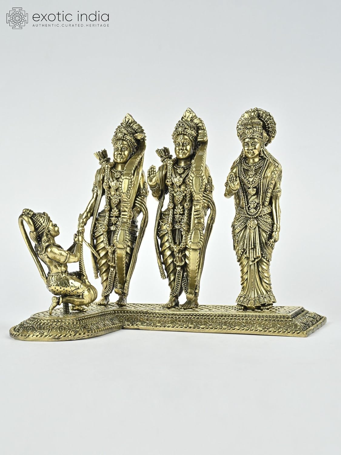 Superfine Ram Darbar Brass Statue Home Decor