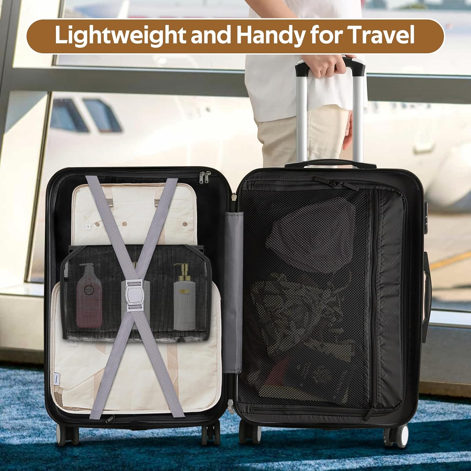 MISSLO Mesh Shower Caddy with Rotatable Hanger