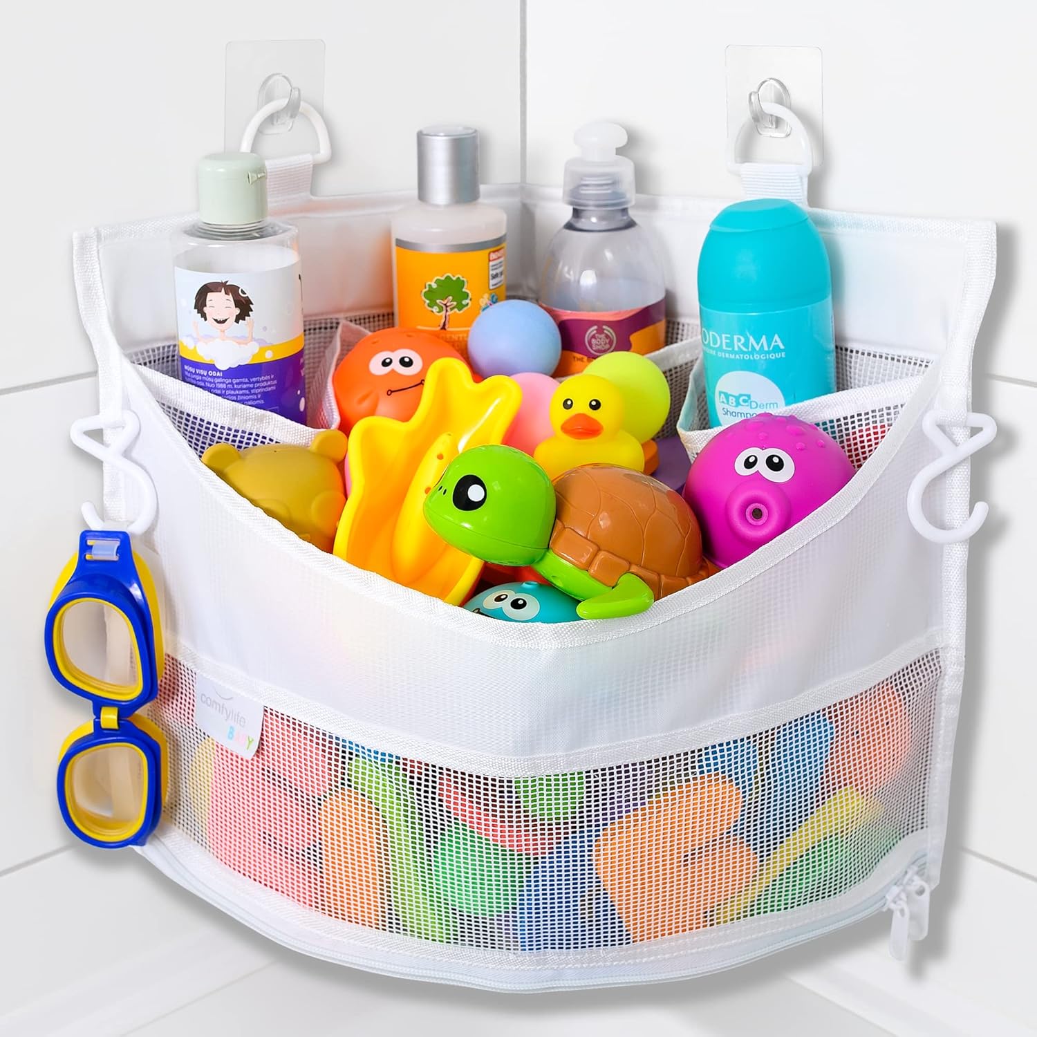 Comfylife Mesh Bath Toy Holder Organizer 1