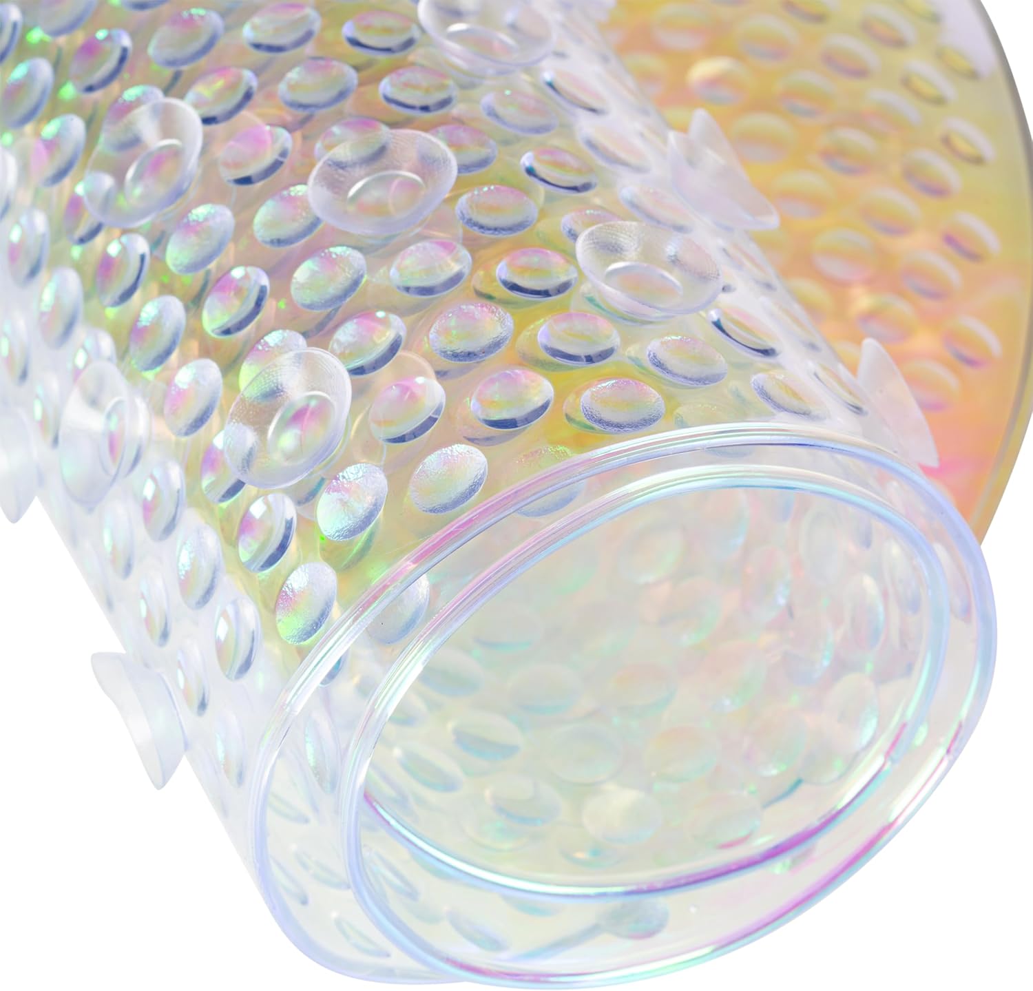 Bath Bliss Eco-Friendly Shower Mat with Suction Cup and Drain Holes