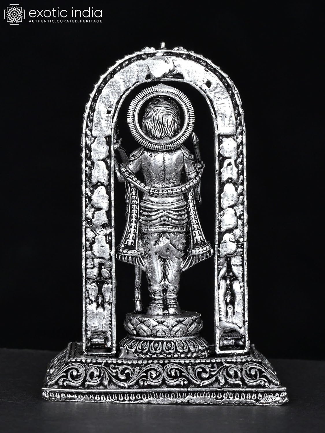 Exotic India Shri Ram Lalla Brass Statue