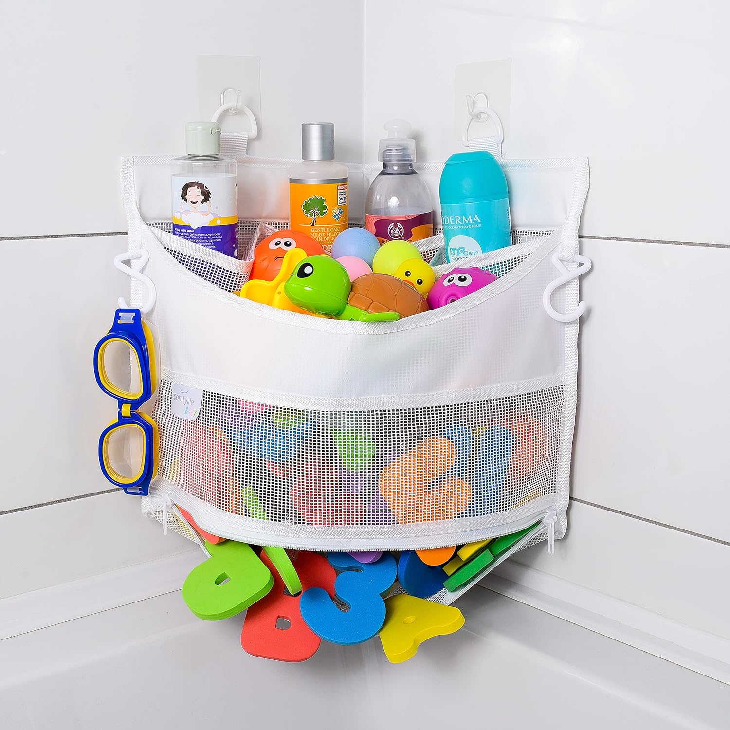 Comfylife Mesh Bath Toy Holder Organizer 1